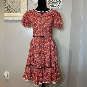 Vintage early 1970’s floral dress